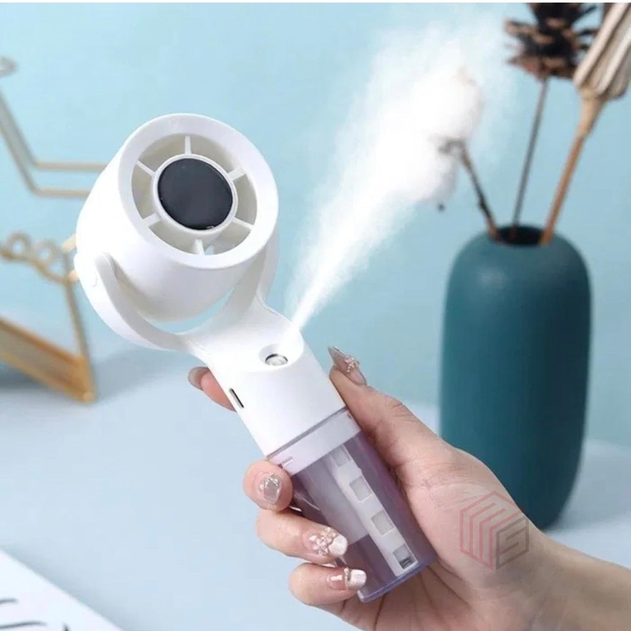 3 Speed Hand Spray Fan – Handheld Mist Fan Gift, Child-Safe Summer Cooling, Portable USB Rechargeable Fan, Desktop Cooling, Hot Weather Gift