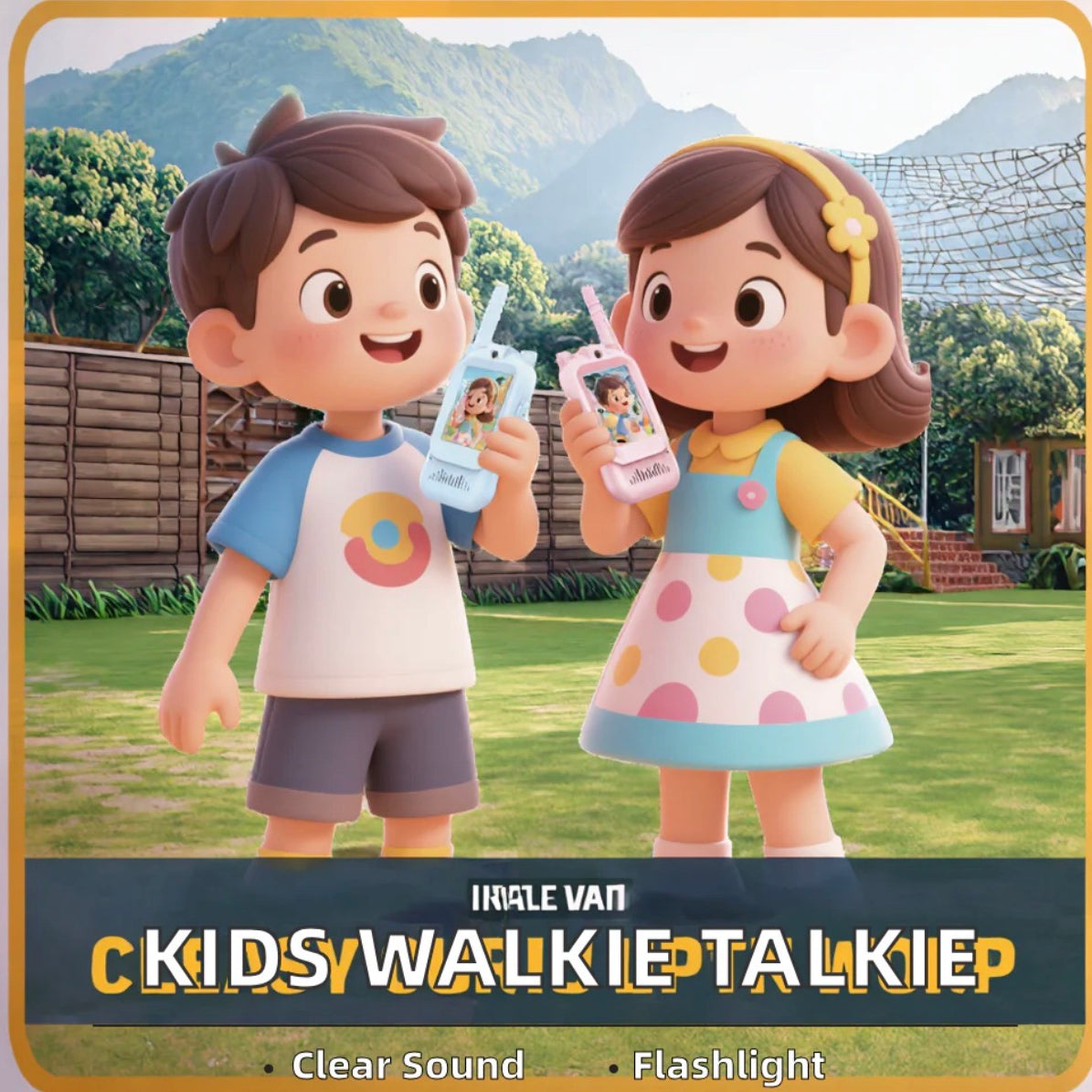 Kids Video Walkie Talkie Set