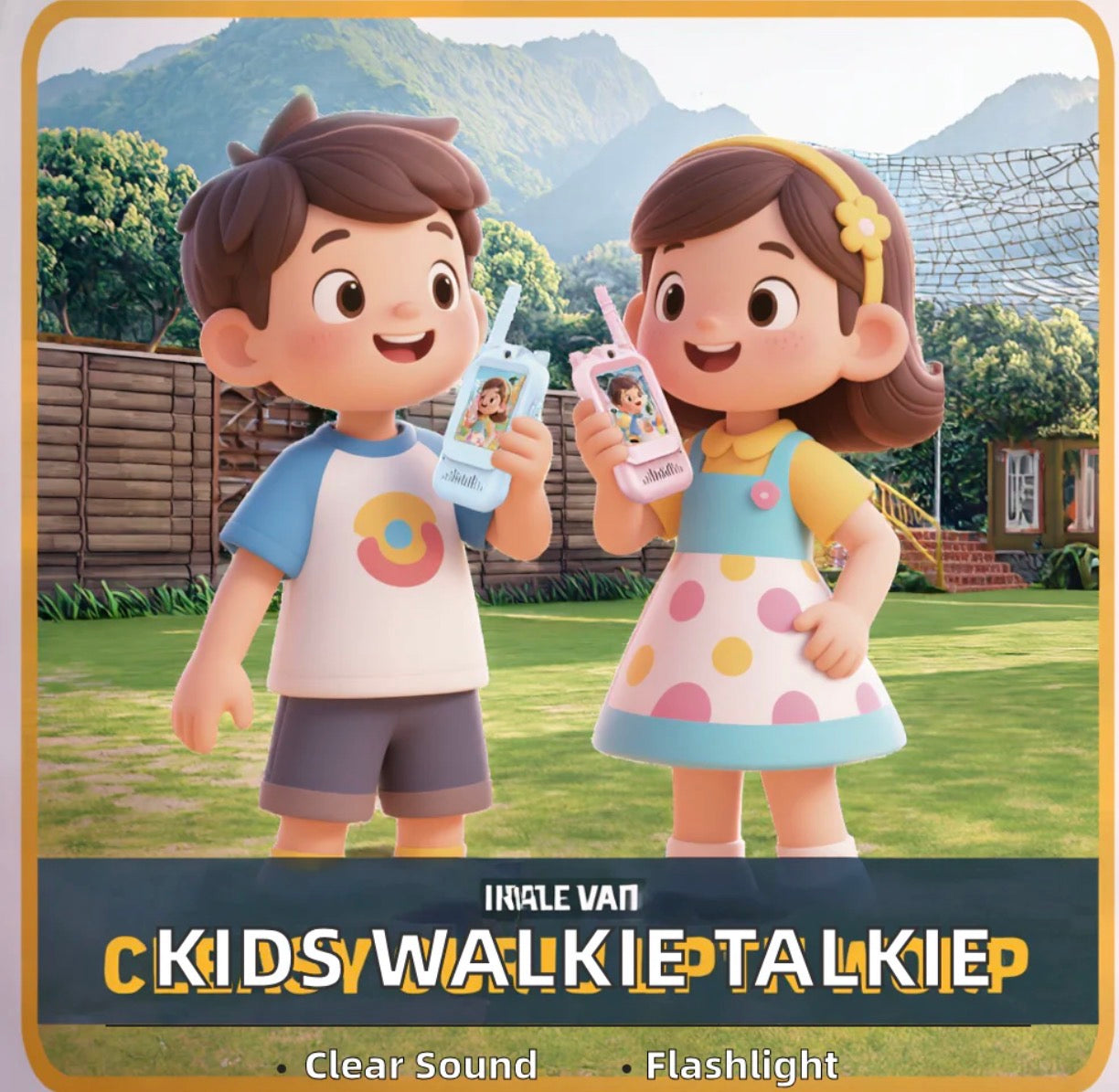 Kids Video Walkie Talkie Set