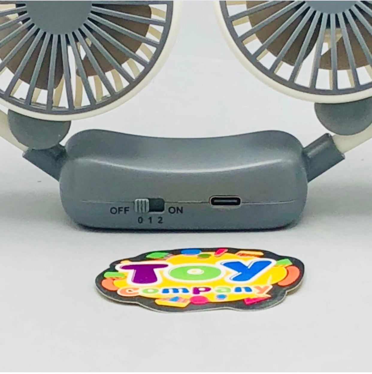 Rechargeable Two Wind Speed Neck Fan