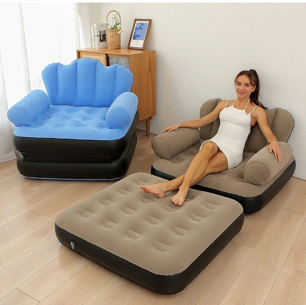 🛋️Indoor & Outdoor Inflatable Sofa | Portable & Comfortable Lounge Chair