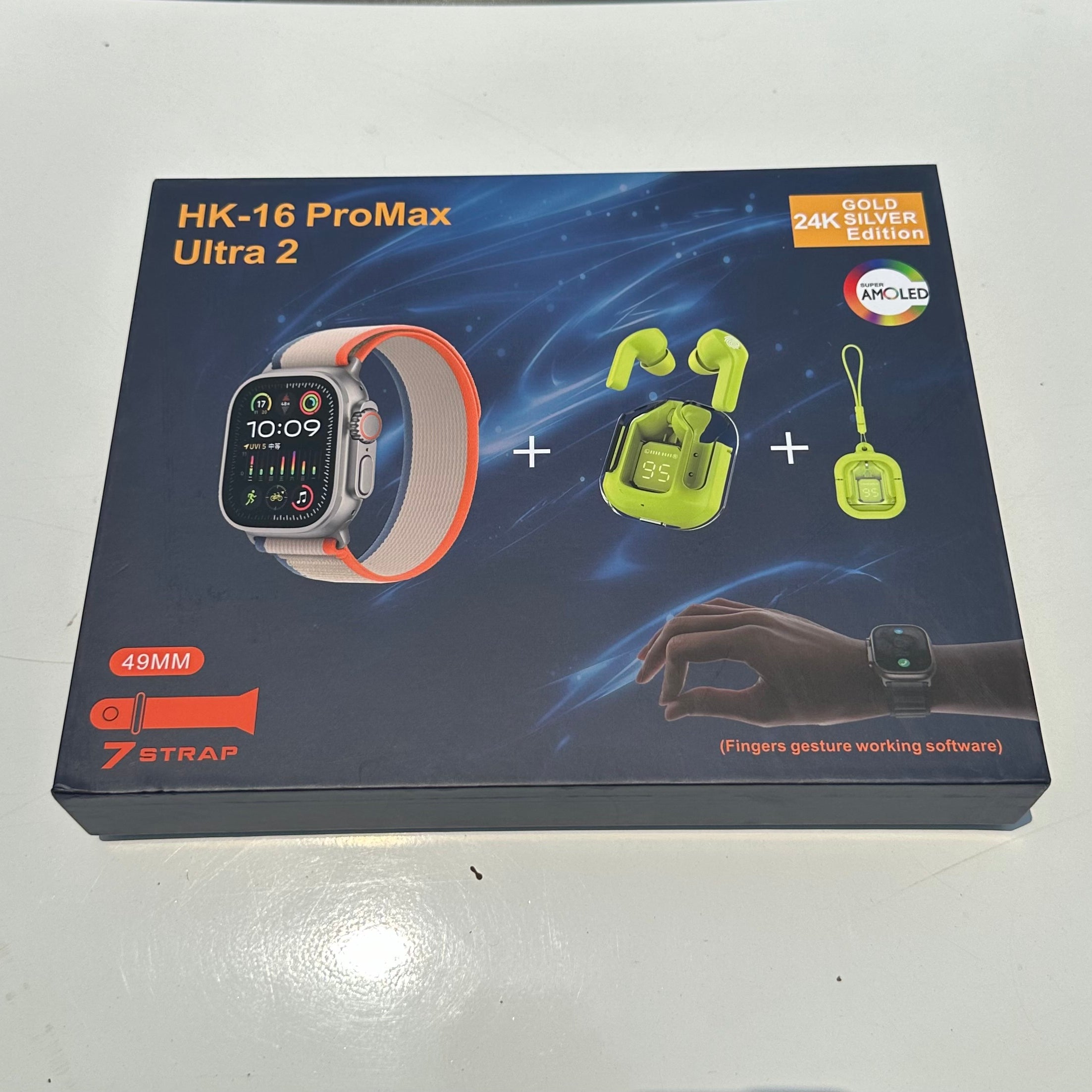 HK-16 proMAX ultra 2 kombbo seven different strap AirPods free