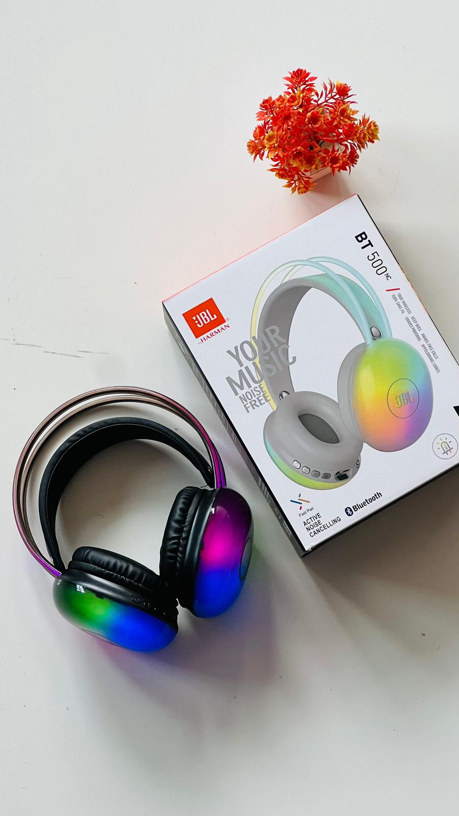 JB RGB COLOUR HEADPHONES
