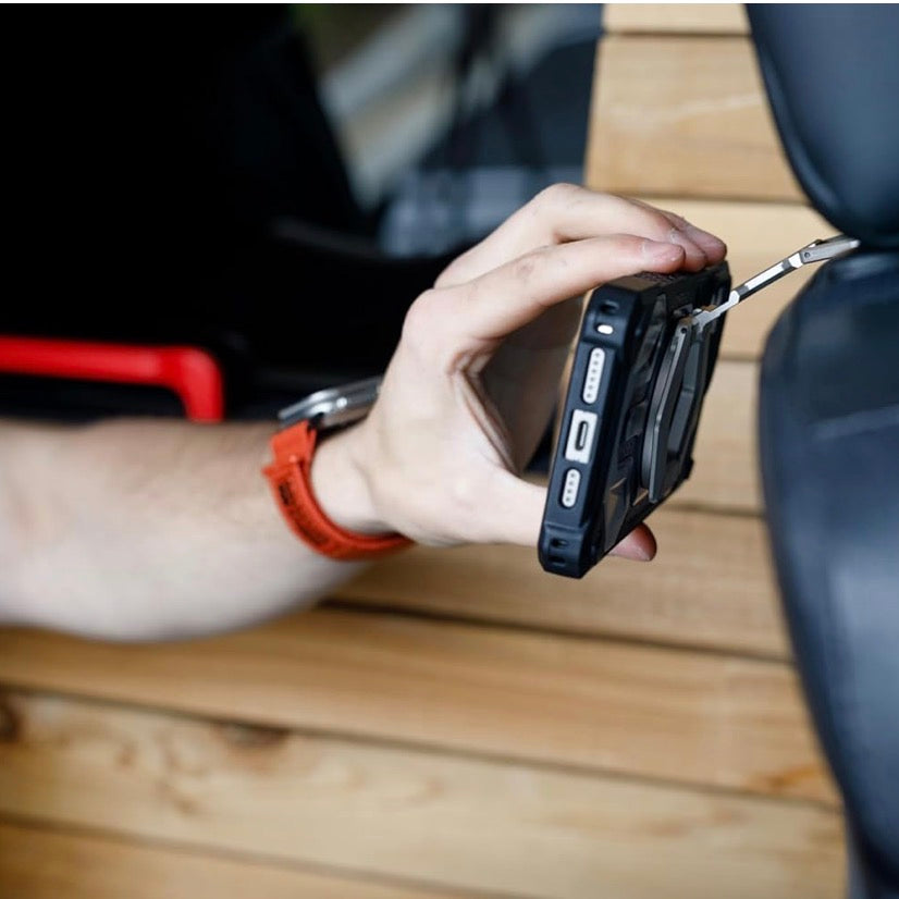 Magnetic Phone Ring Stand Compatible with Mag-Safe Magnet, Removable Metal Finger Ring Grip & 360 Rotation Adjustable Kickstand for iPhone 16/15/14/13, Galaxy S24/S23/S22 - Black