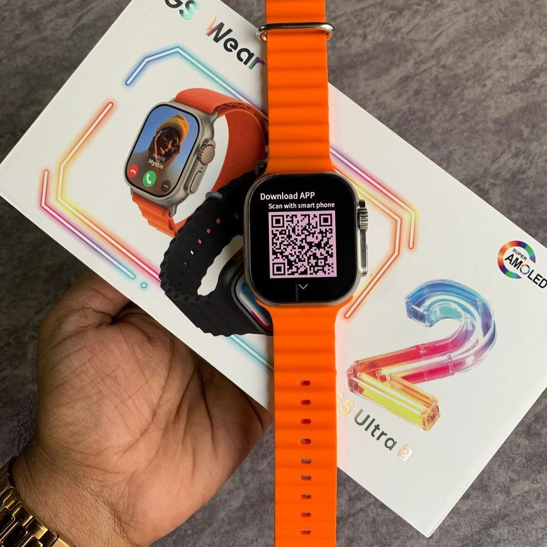 GS Ultr 2 Smart Watch Amoled ChatGPT 4GB ROM