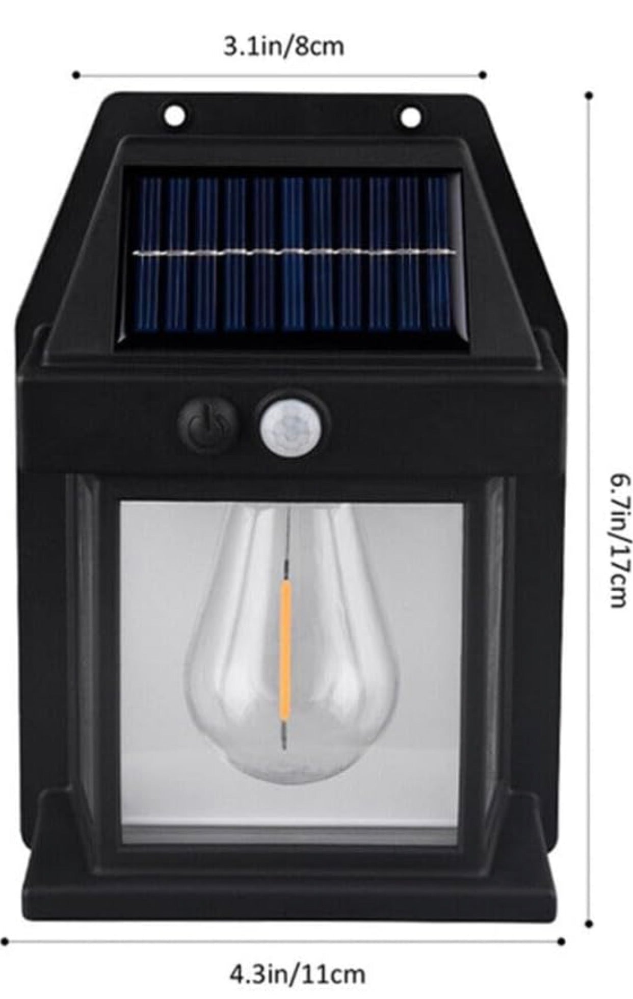 Solar Wall Lantern With Three Modes