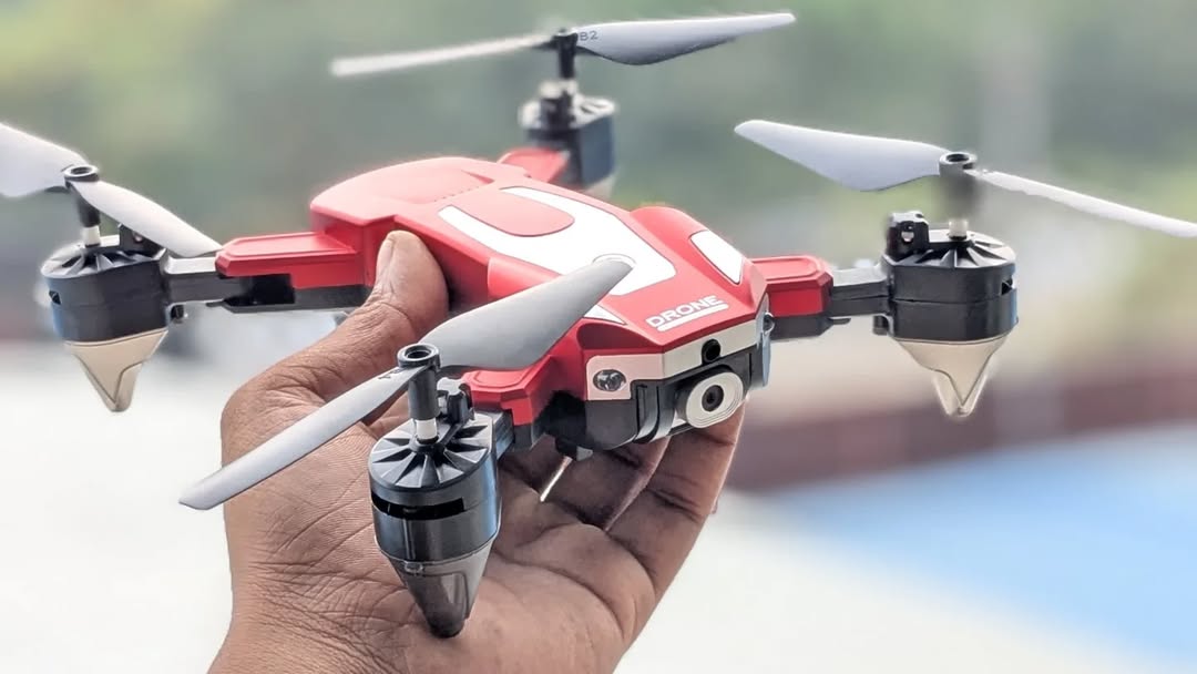 J2 Drone - Foldable Dual Camera Drone with HD Double Camera,