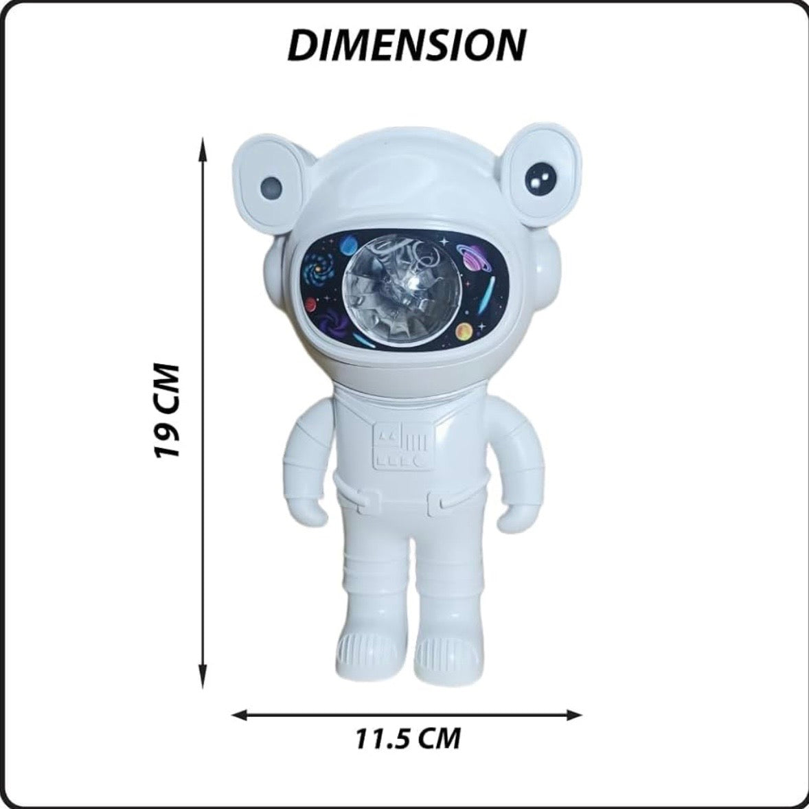 360° Rotating Astronaut Projector Lamp Bluetooth Speaker