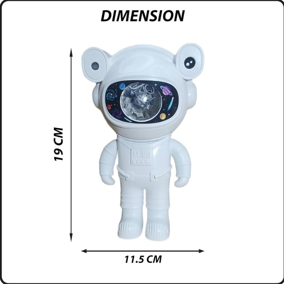 360° Rotating Astronaut Projector Lamp Bluetooth Speaker