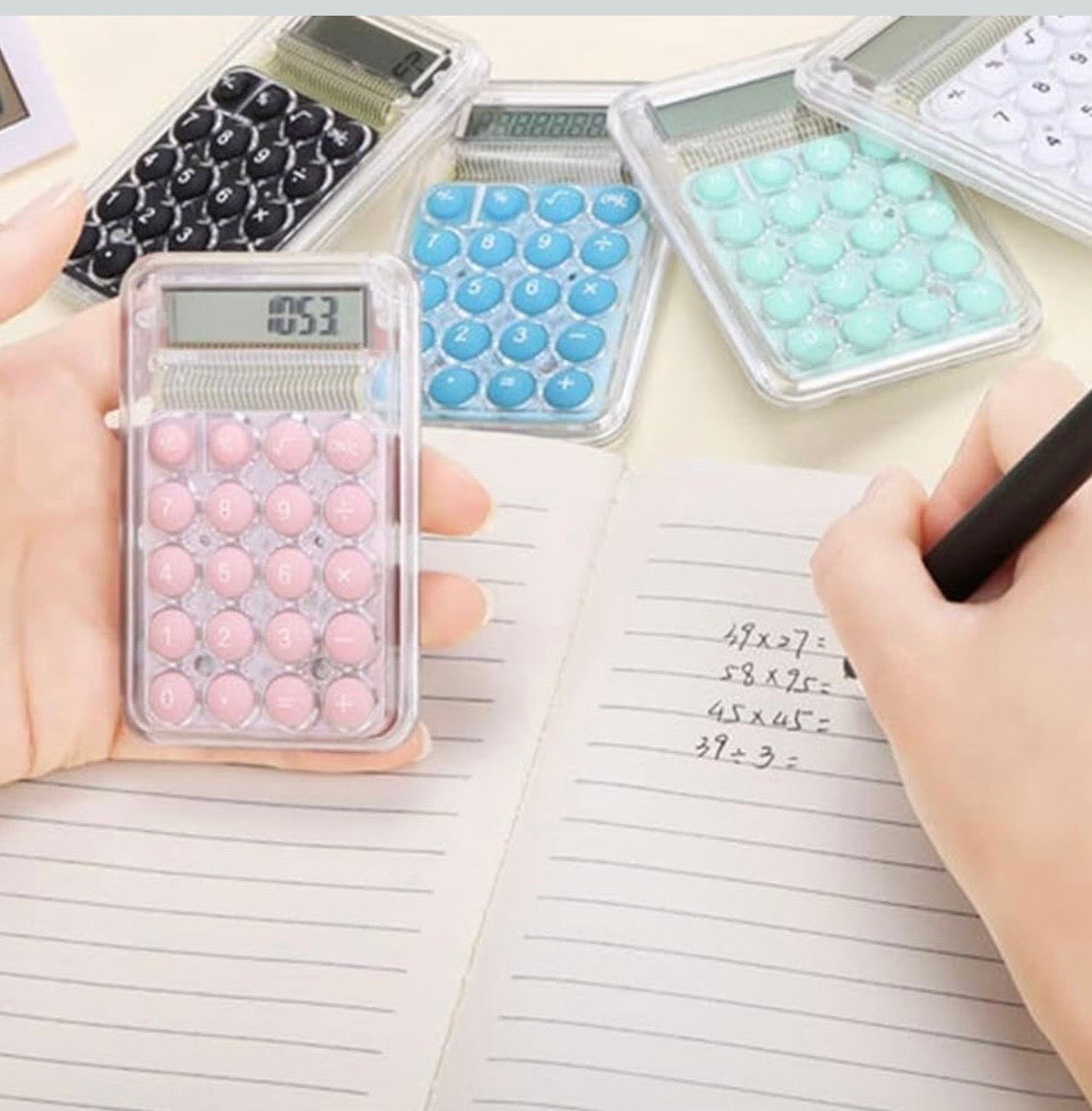 Worlds smallest 8 Digit Display Silence Widescreen Mini Calculator