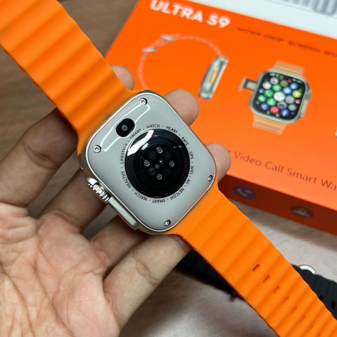 S 9 ULTRA 4G Android Smartwatch  Dual Camera Setup