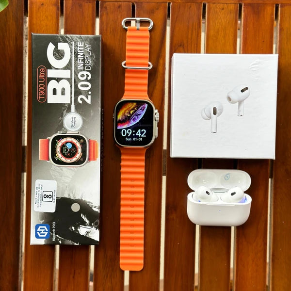 Most Awaited Budget Combo | Hiwatch Pro T900 Ultra Smartwatch, Wireless Buds