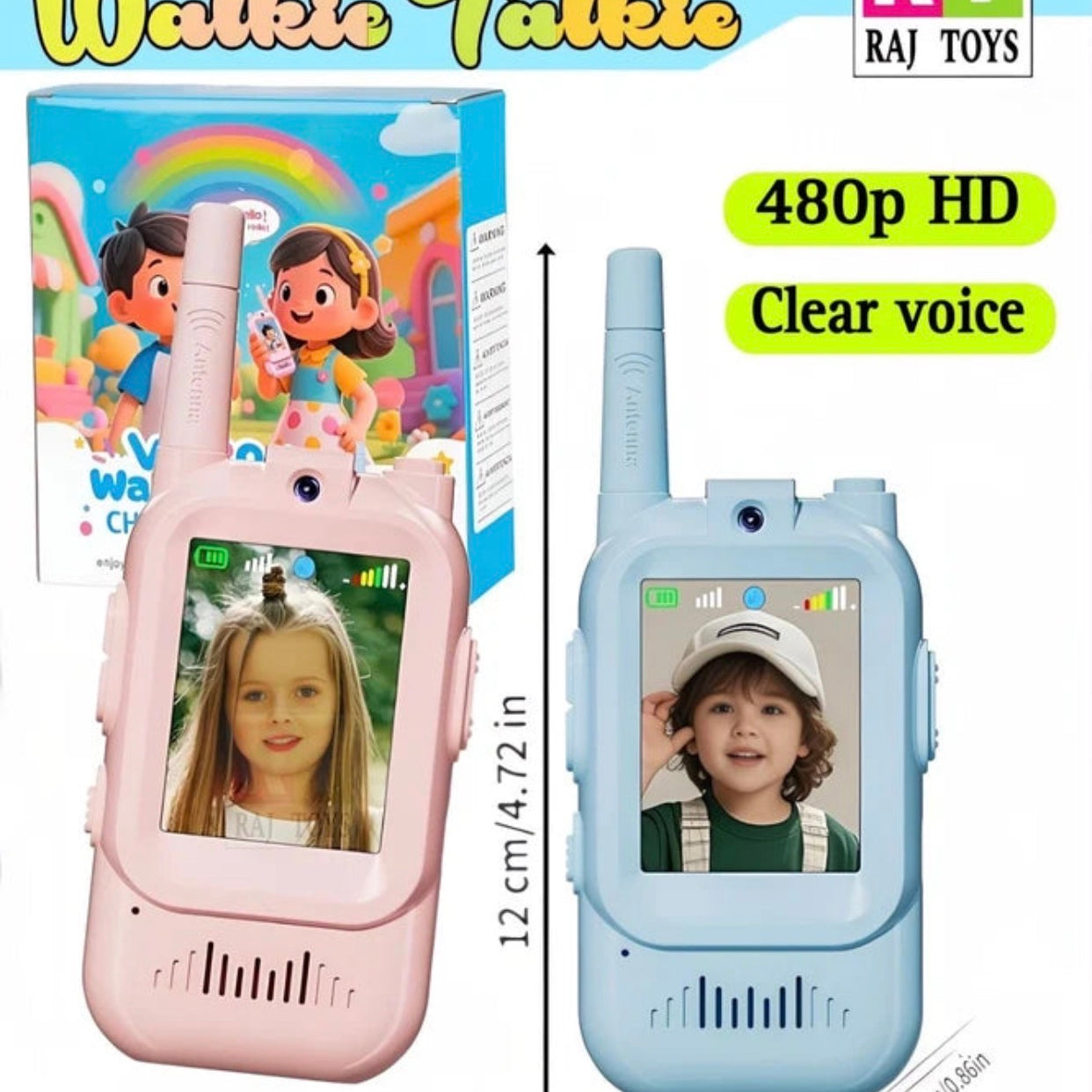 Kids Video Walkie Talkie Set