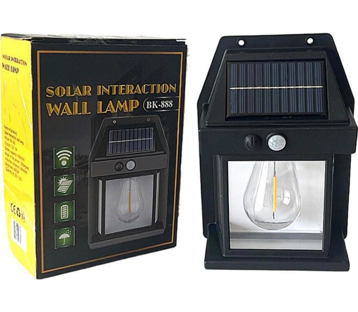Solar Wall Lantern With Three Modes