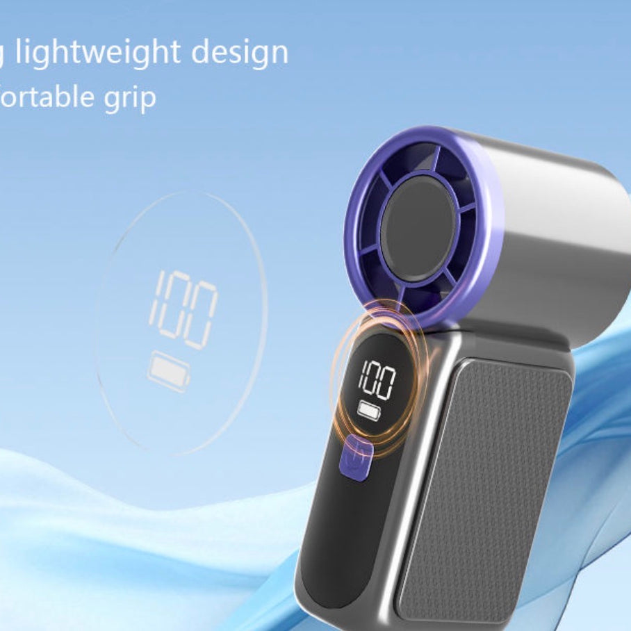 Lightweight rechargeable fan