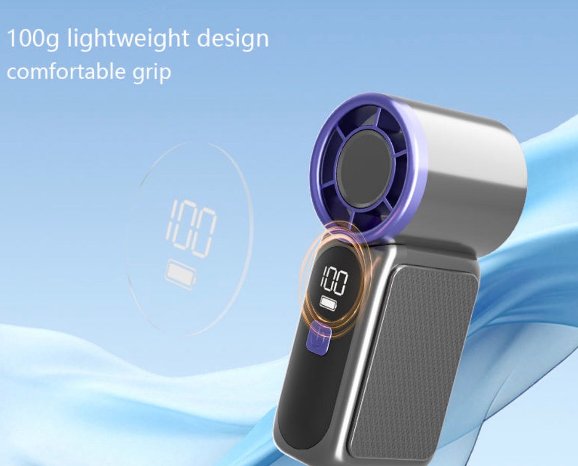Lightweight rechargeable fan