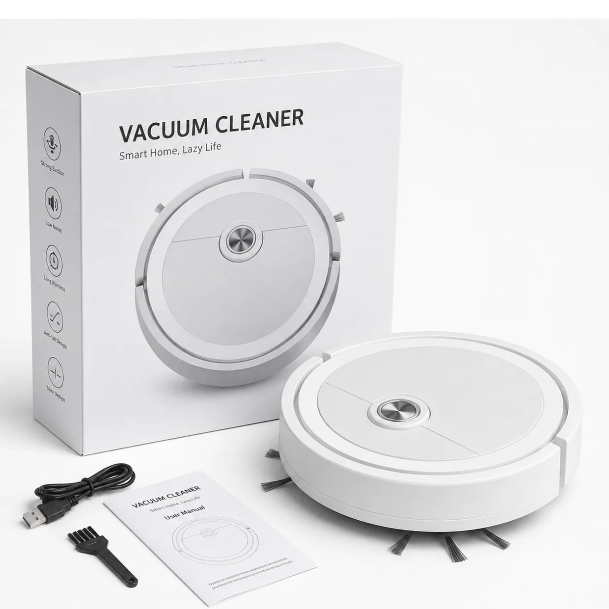 Mini smart vacuum cleaner for your home