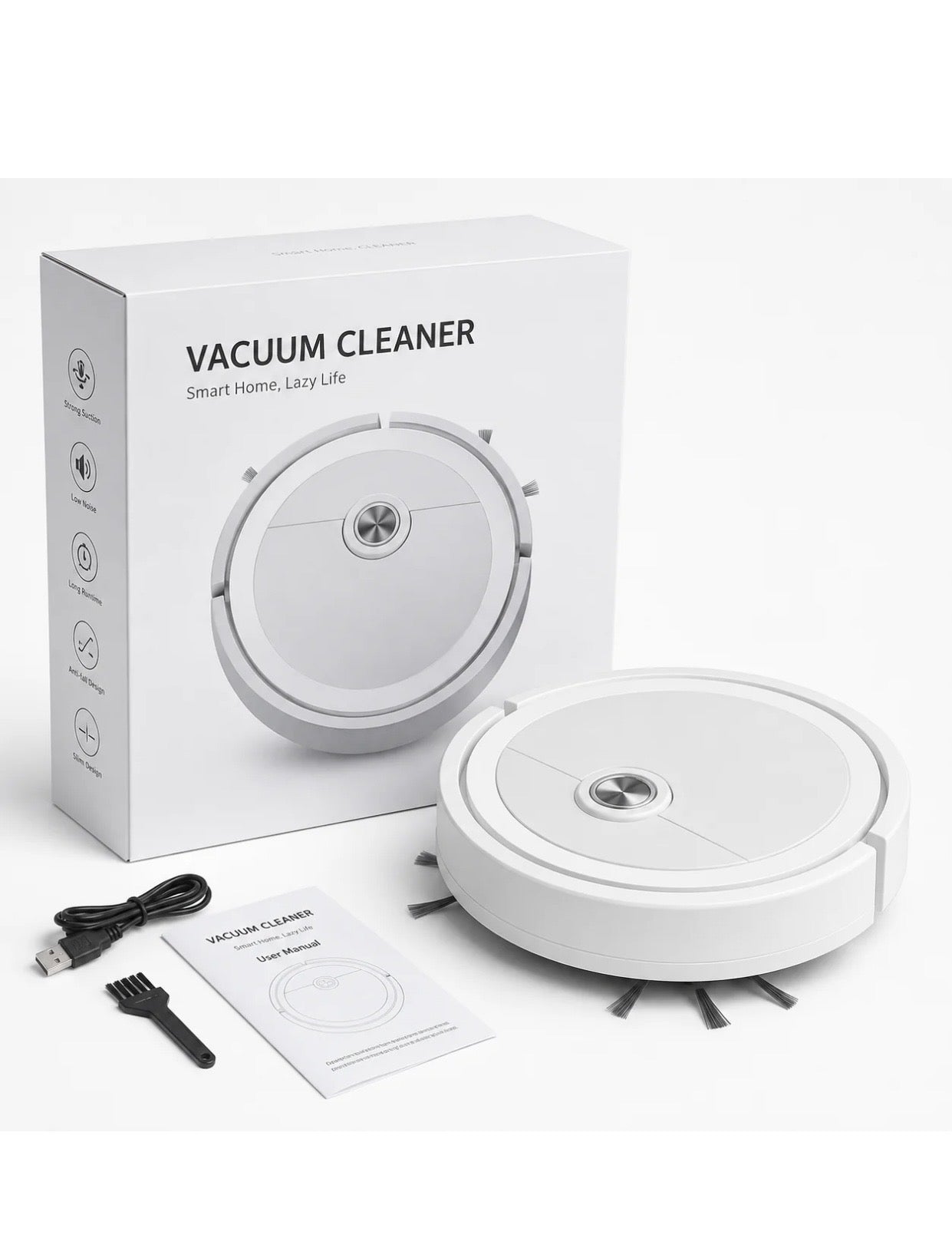 Mini smart vacuum cleaner for your home