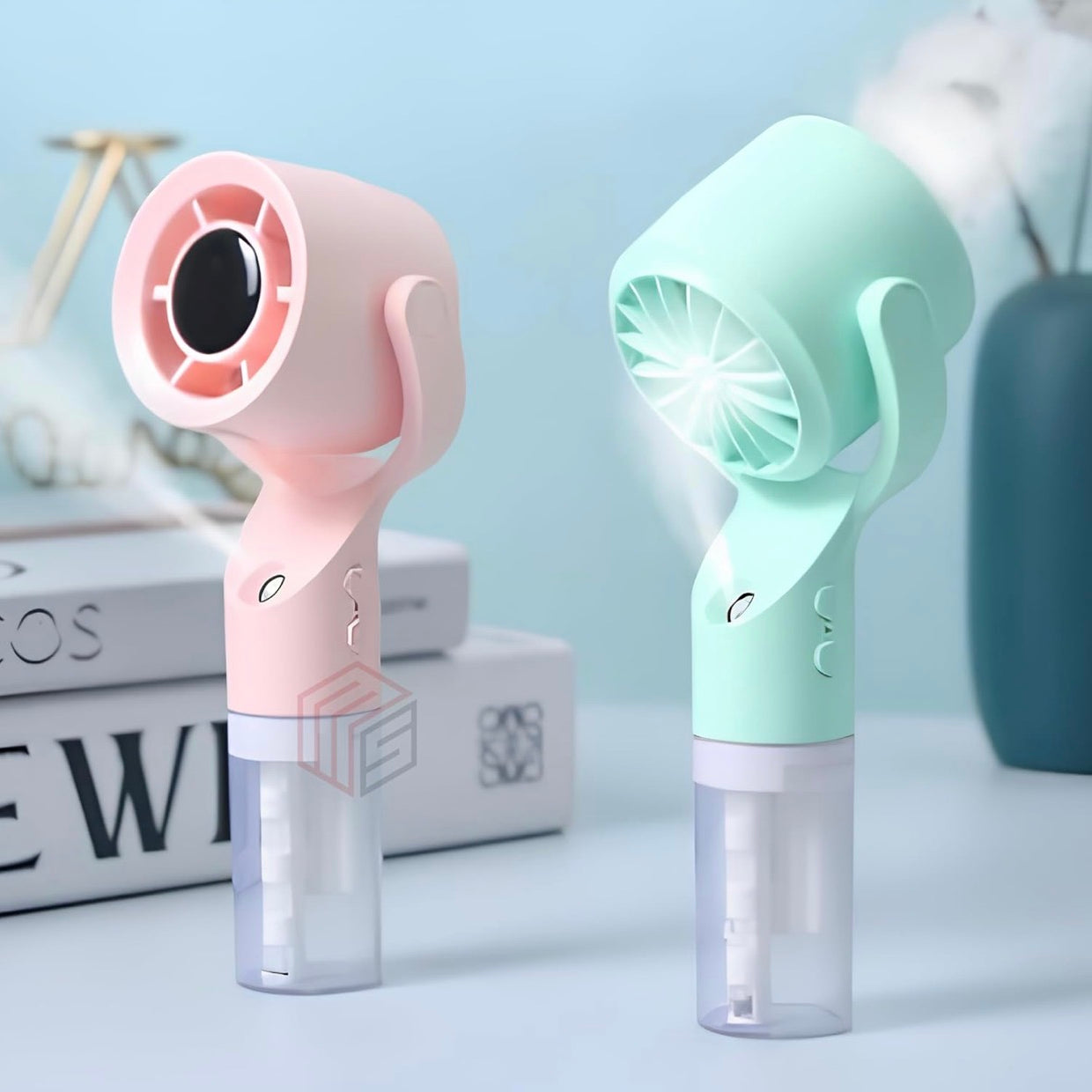 3 Speed Hand Spray Fan – Handheld Mist Fan Gift, Child-Safe Summer Cooling, Portable USB Rechargeable Fan, Desktop Cooling, Hot Weather Gift