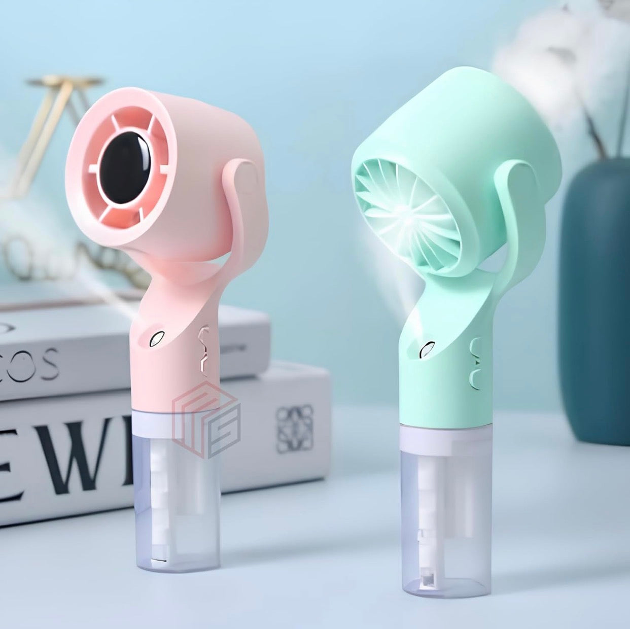 3 Speed Hand Spray Fan – Handheld Mist Fan Gift, Child-Safe Summer Cooling, Portable USB Rechargeable Fan, Desktop Cooling, Hot Weather Gift