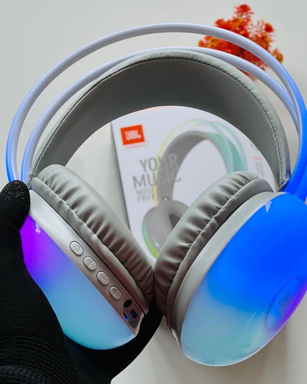 JB RGB COLOUR HEADPHONES