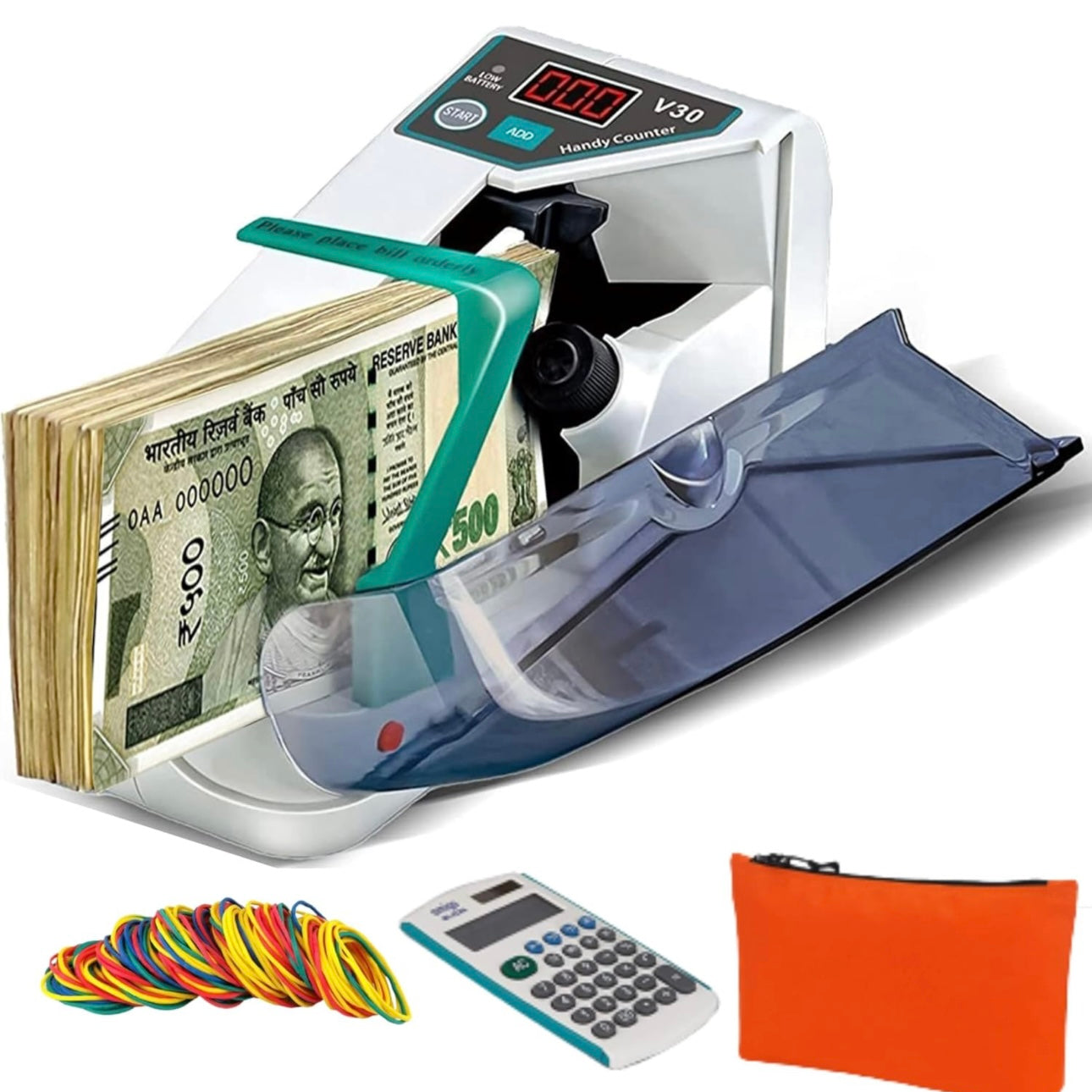 Handy Counter Note Counting Machine (Counting Speed - 600 notes/min