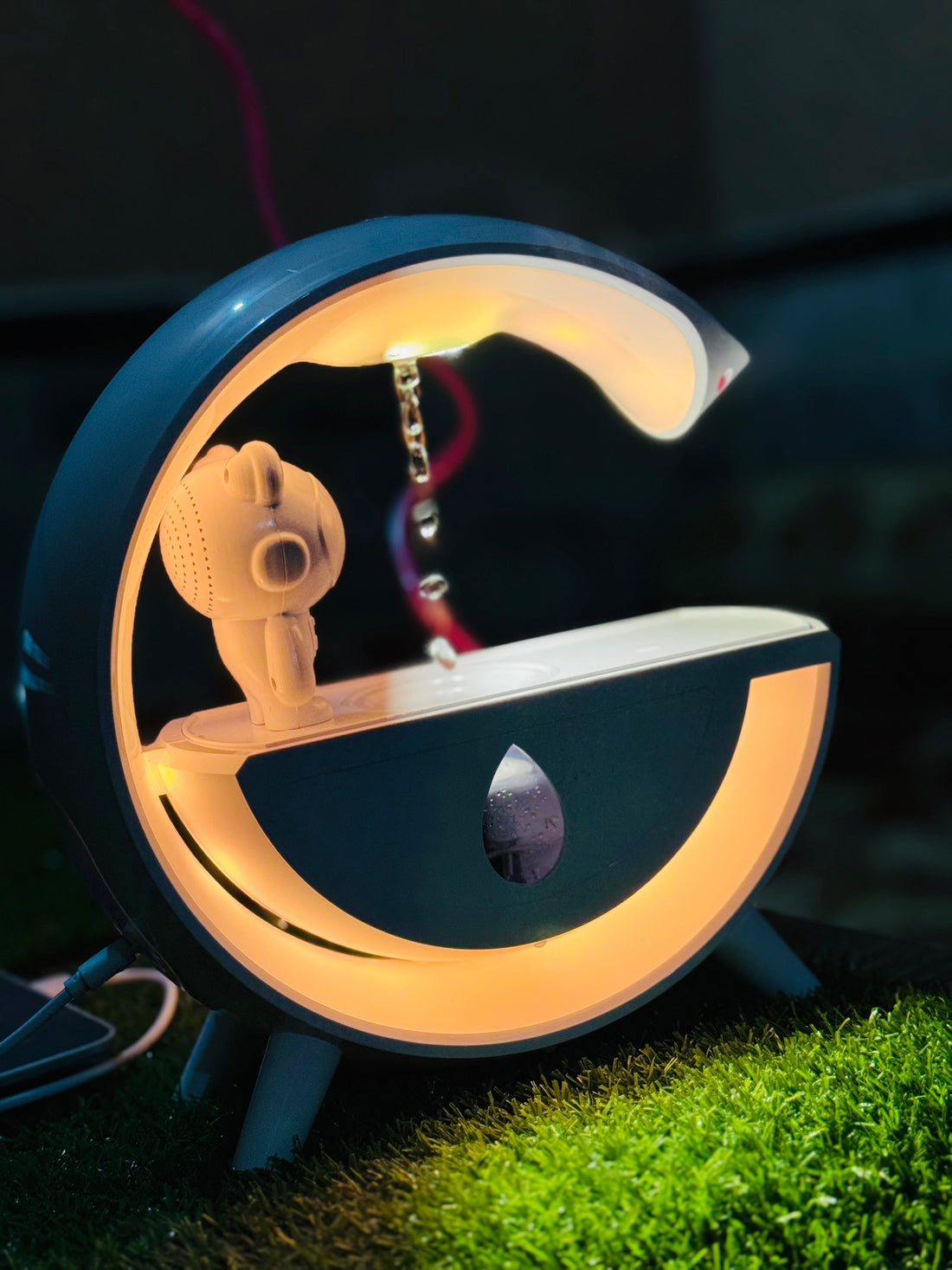 Multi Functional Bluetooth Speaker, Anti- Gravity Humidifier