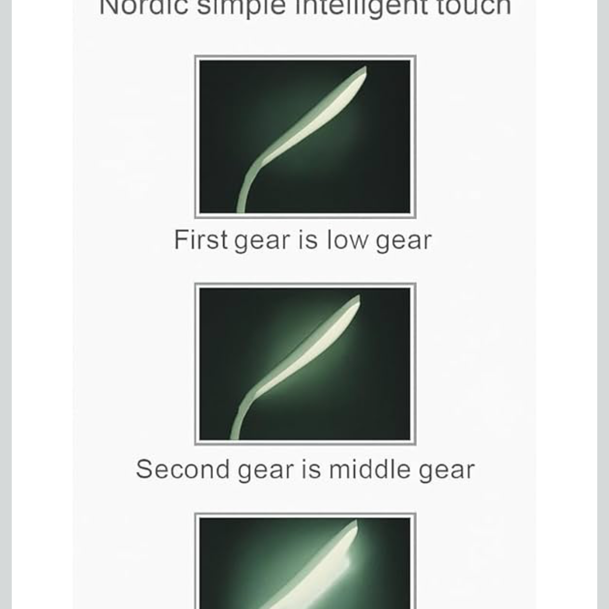 LED Desk Lamp with Touch Control | 3-Level Dimmable Brightness | Flexible Gooseneck Table Lamp | Eye Protection Reading Light for Study, Office & Bedroom | USB Powered