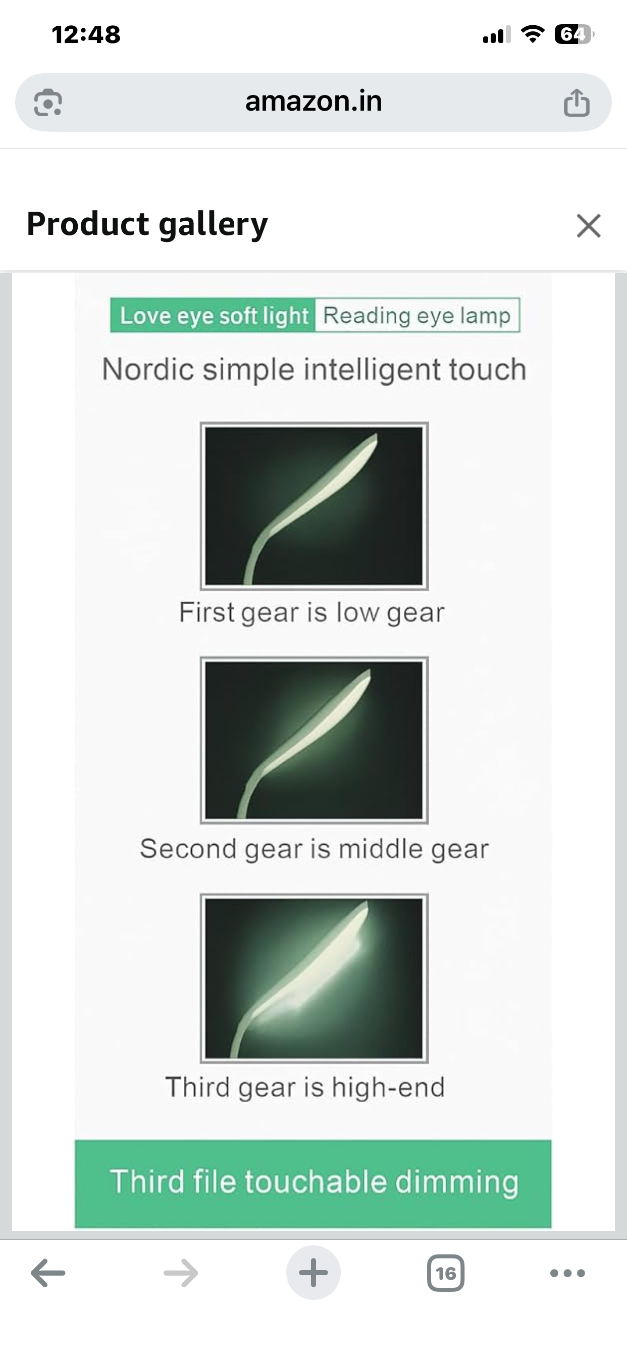 LED Desk Lamp with Touch Control | 3-Level Dimmable Brightness | Flexible Gooseneck Table Lamp | Eye Protection Reading Light for Study, Office & Bedroom | USB Powered