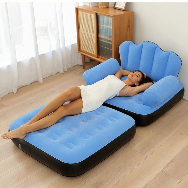 🛋️Indoor & Outdoor Inflatable Sofa | Portable & Comfortable Lounge Chair