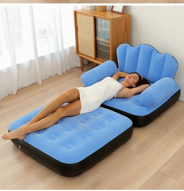 🛋️Indoor & Outdoor Inflatable Sofa | Portable & Comfortable Lounge Chair