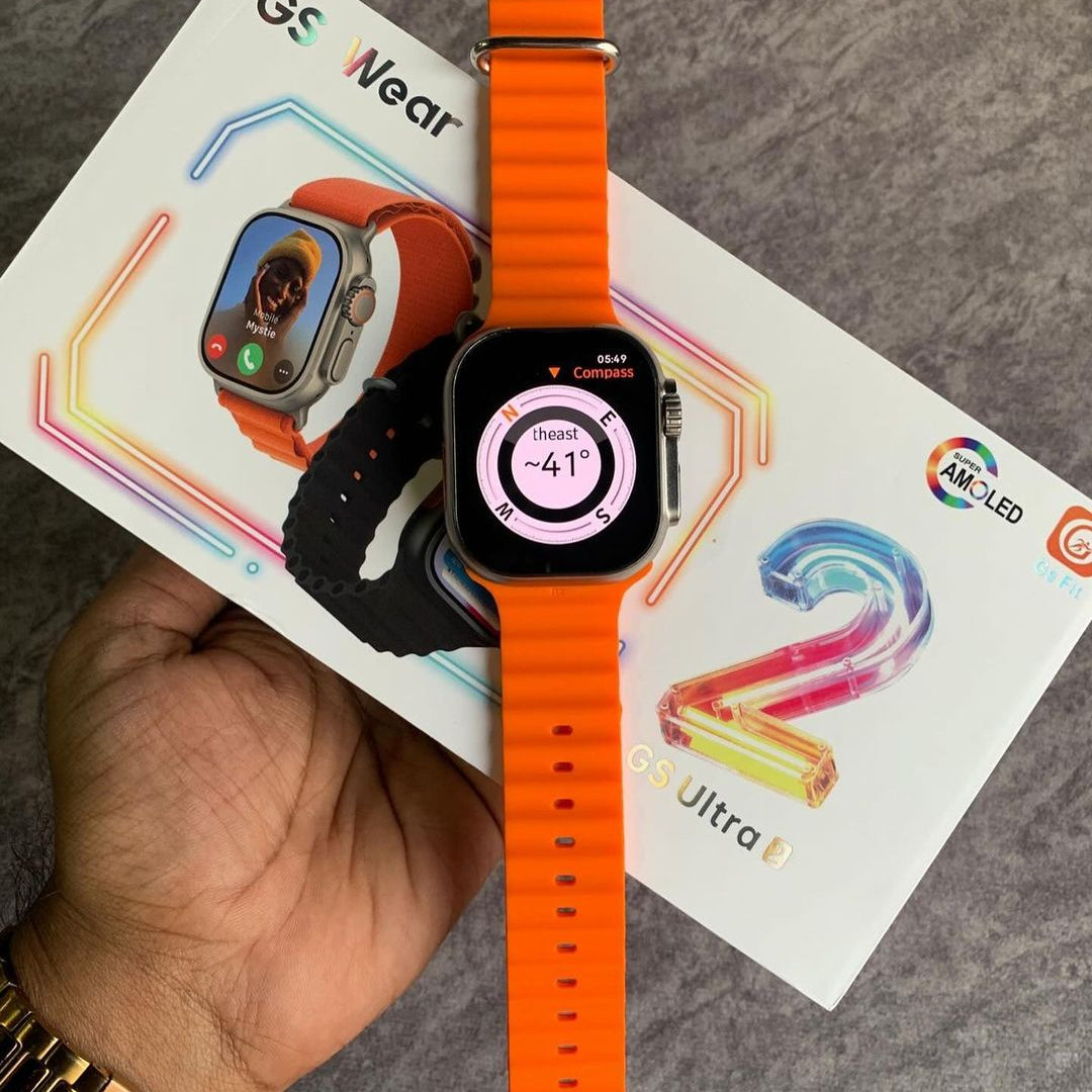 GS Ultr 2 Smart Watch Amoled ChatGPT 4GB ROM