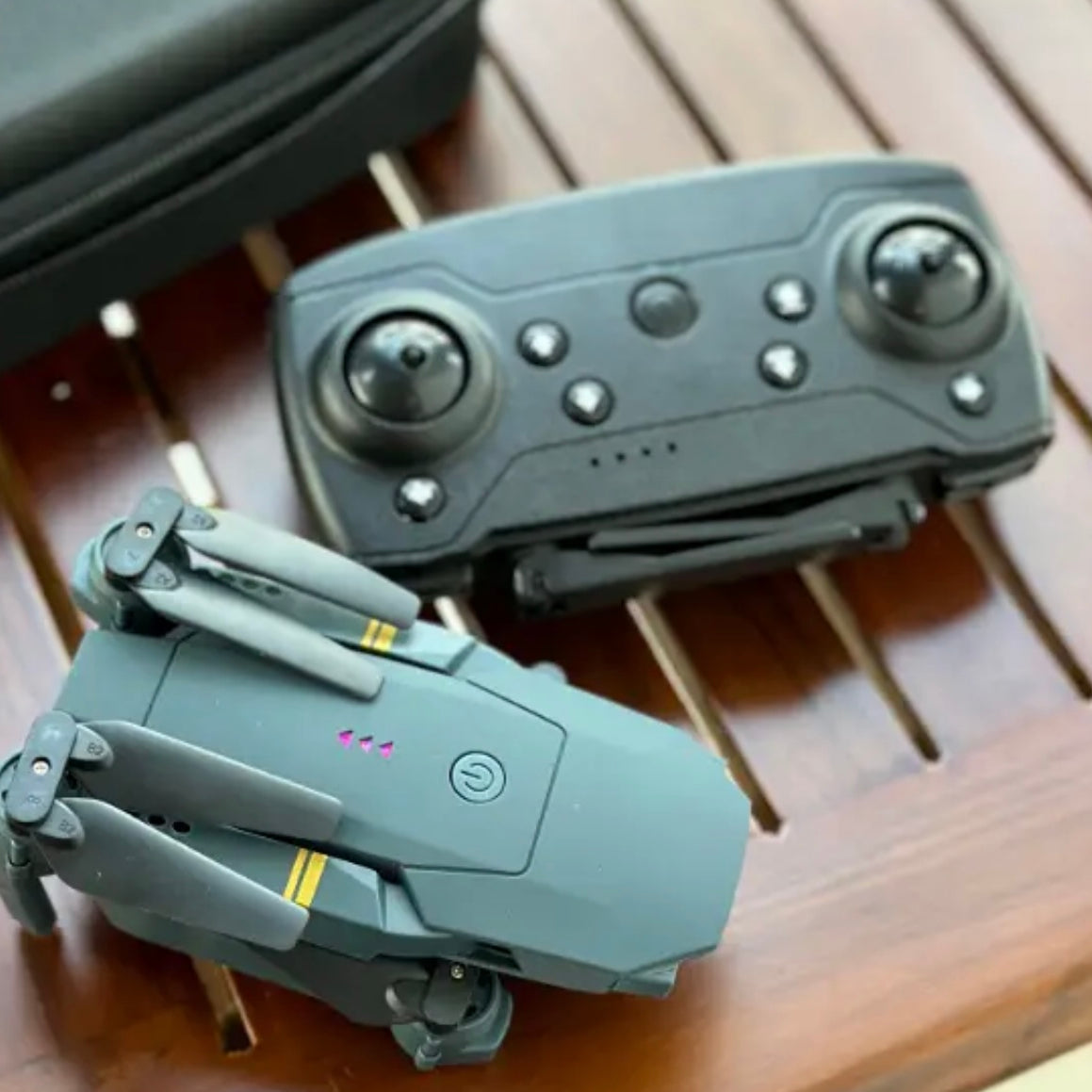 Foldable Drone With HQ WiFi dual HD Camera Remote Control