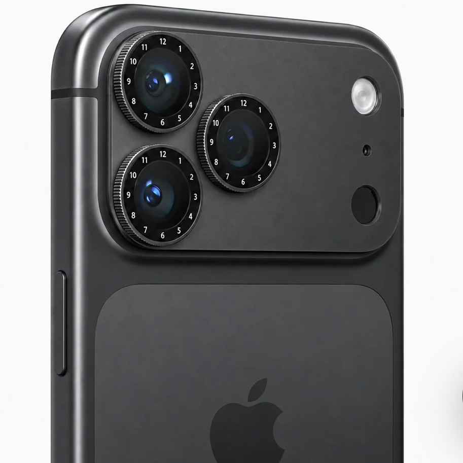 SnapLens Trio: 360° Rotating Focus Lens Protector for iPhone 18 Pro Max – Aluminum Triple Polarizing Filter Design