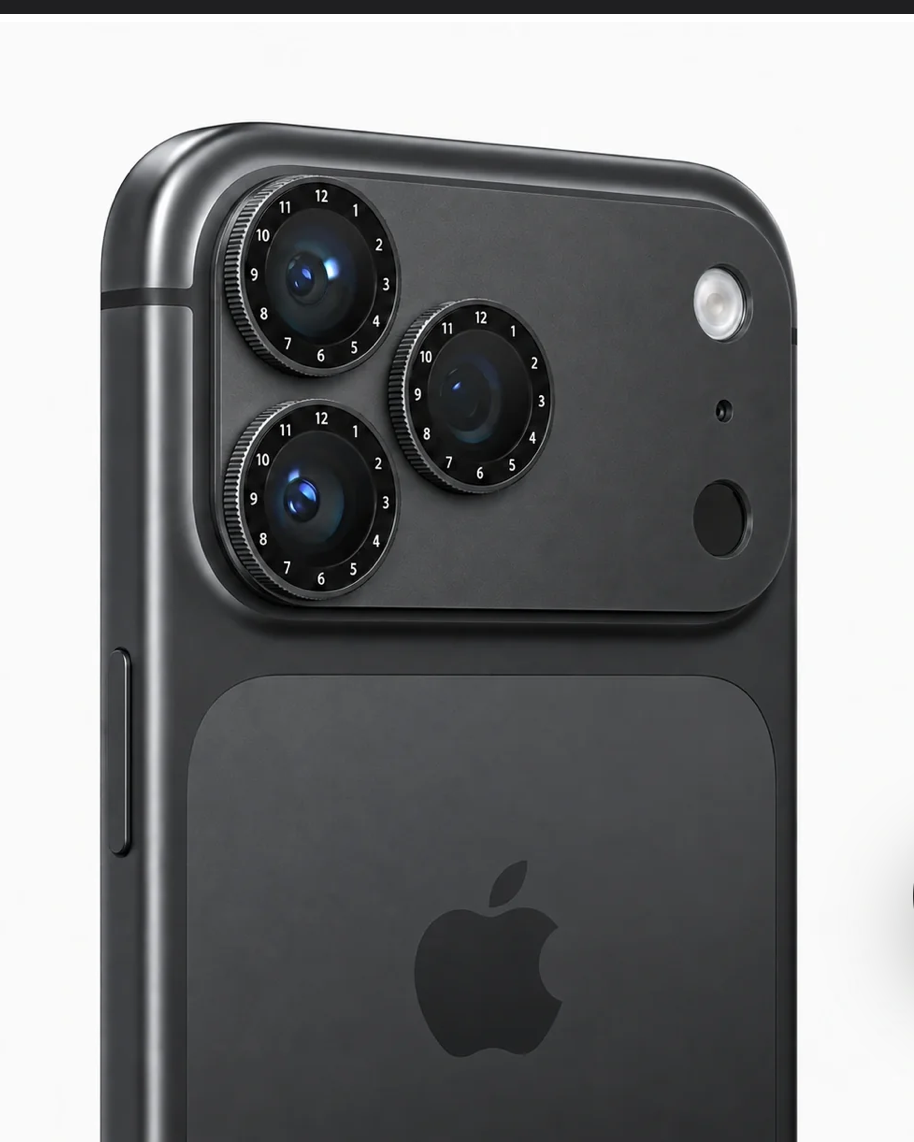 SnapLens Trio: 360° Rotating Focus Lens Protector for iPhone 18 Pro Max – Aluminum Triple Polarizing Filter Design