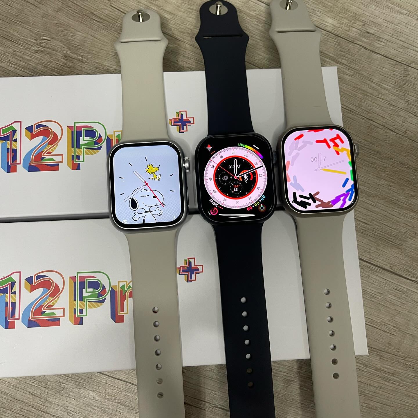 H12 Pro Plus AMOLED Smart Watch 4GB ROM Men 45mm Local Music Recording hello ￼