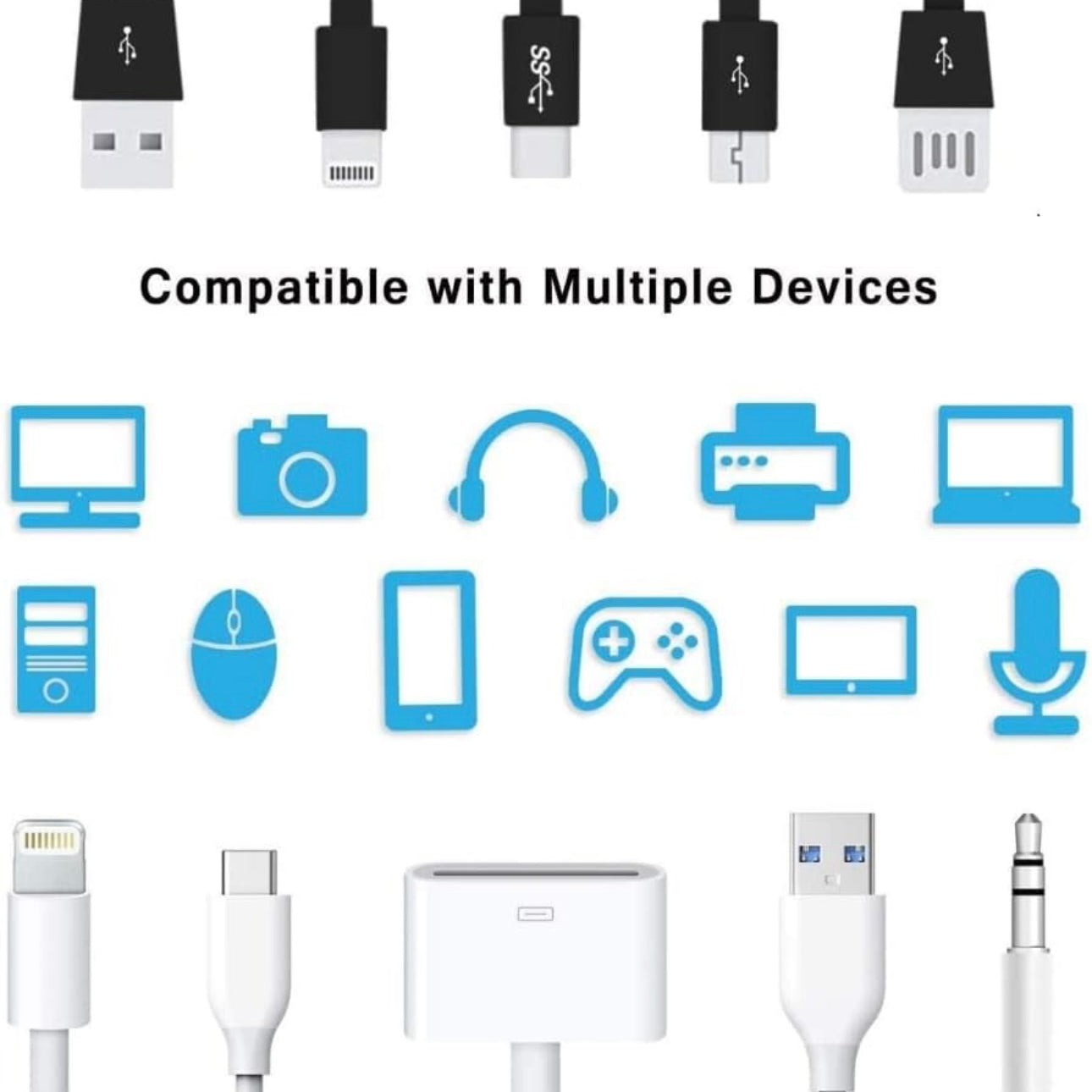 Metallic Finish Data Cable Protector
