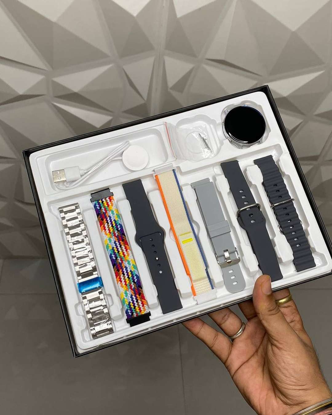 Samsng galxy active 2 seven strap combo watch