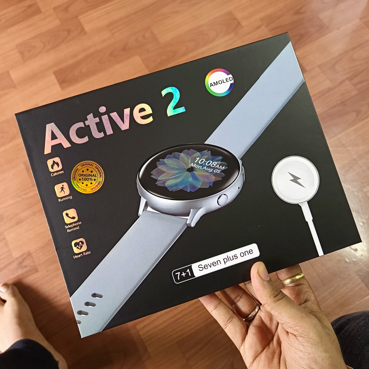 Samsng galxy active 2 seven strap combo watch