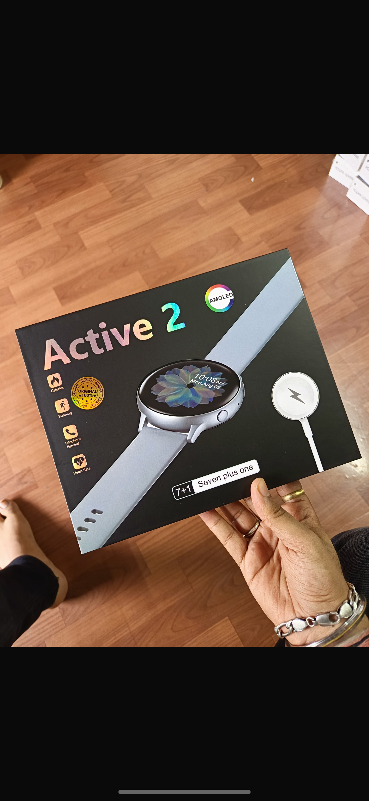 Samsng galxy active 2 seven strap combo watch