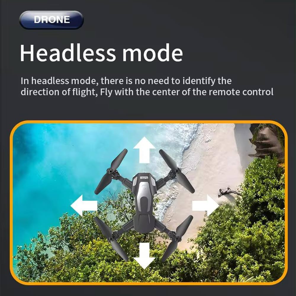 J2 Drone - Foldable Dual Camera Drone with HD Double Camera,