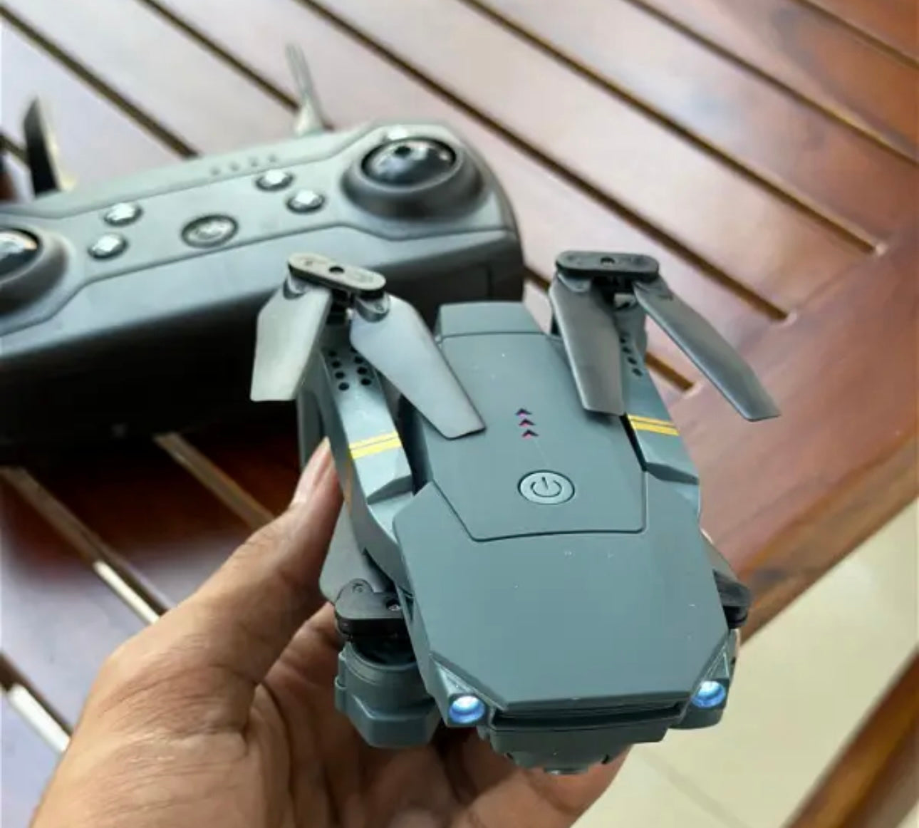 Foldable Drone With HQ WiFi dual HD Camera Remote Control