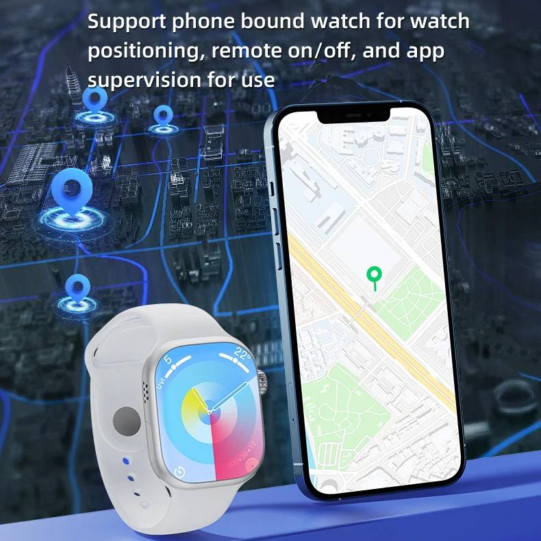 S16 Seris 9 Amoled Display 2gb Ram And 32gb Storage With 180° Camera SIM card watch