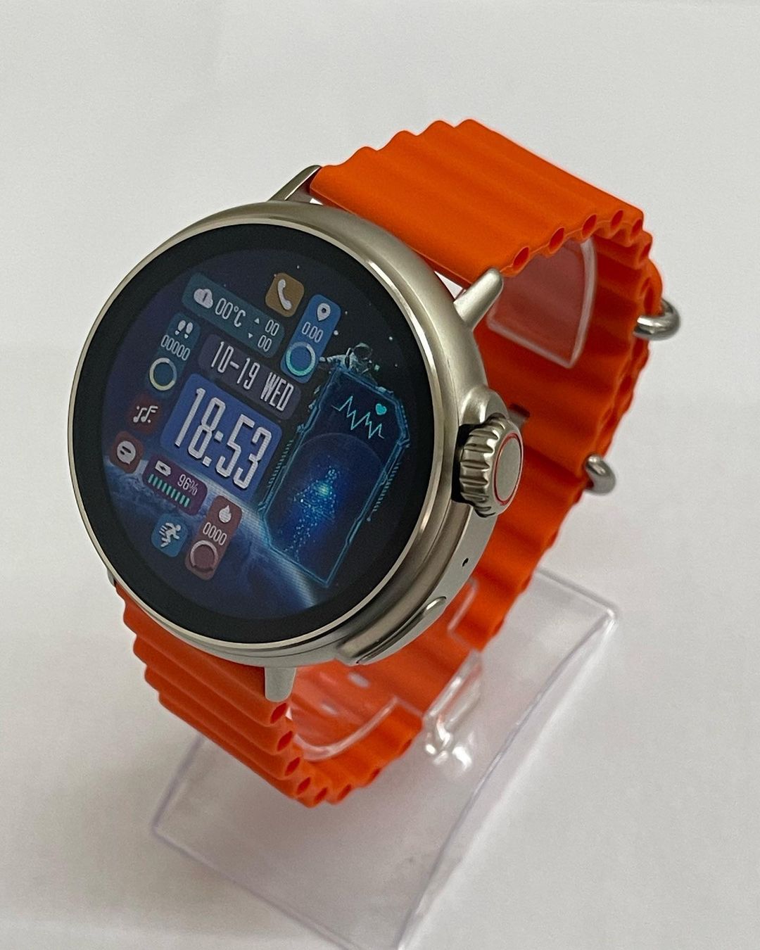 MT30 Round dilal ultra 1.6 inch HD Screen TPU Strap Smart Watch Supports Voice Call