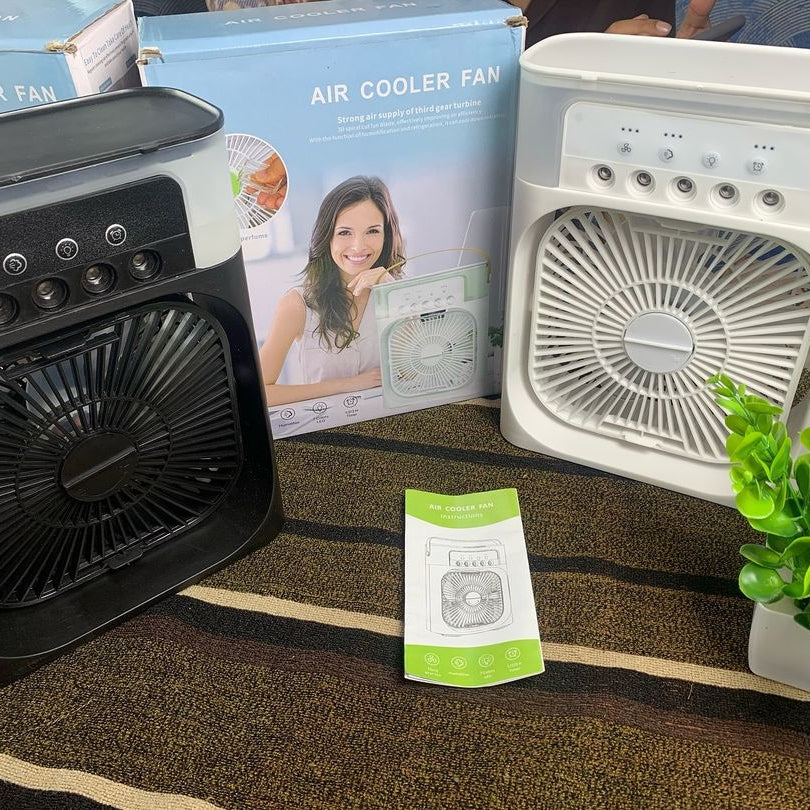 Mini Air Cooler, USB Desk Fan,
