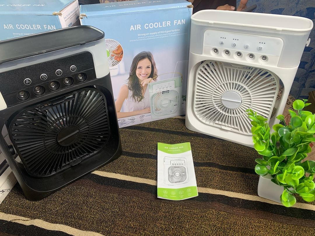 Mini Air Cooler, USB Desk Fan,