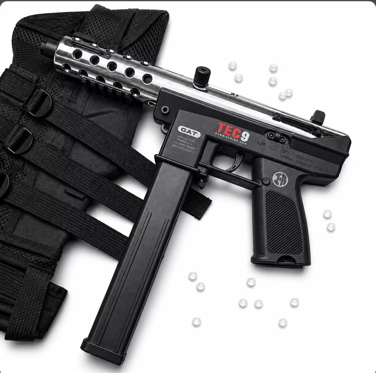 Tec-9 Electric Gel Blaster Gun (Hobby Grade)