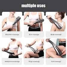 Dolphin Massager Gun – Handheld Percussion Therapy For Neck, Back & Shoulder Pain Relief