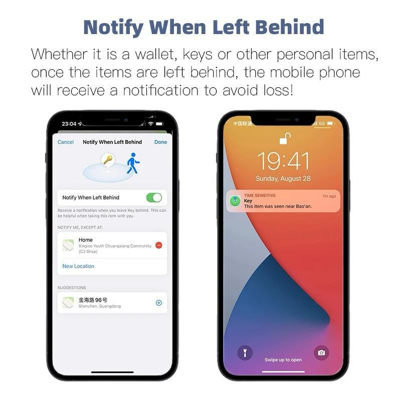 Find tag Item Finder with Key Chain, Smart Item Locator for Keys, Bags, Luggage, Pet, Battery Included Sualio tag