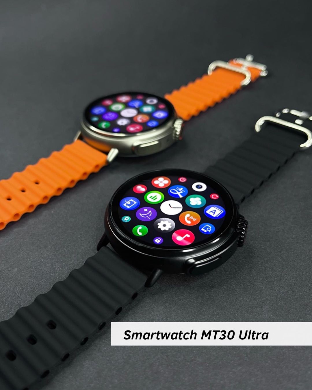 MT30 Round dilal ultra 1.6 inch HD Screen TPU Strap Smart Watch Supports Voice Call